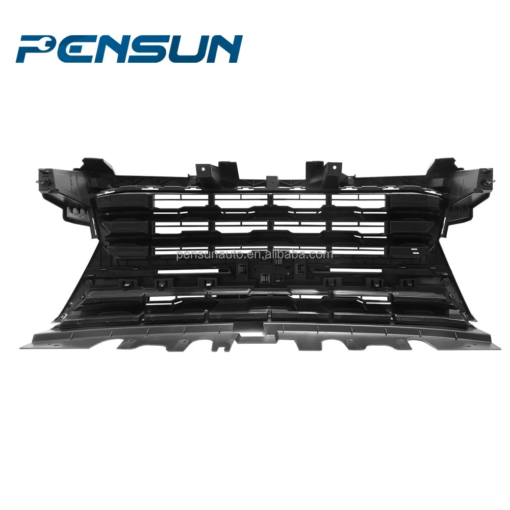 Factory Direct Sales Gloss Black Front Upper Grille Assembly Front Bumper Grille Grill Chrome 16-18 for Chevrolet Silverado 1500 - Shopifynow