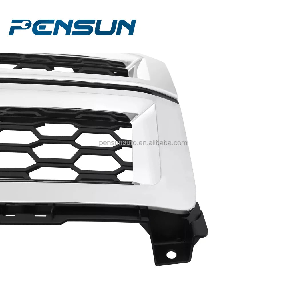 High Quality ABS Material Front Bumper Upper Grille for 2014-2015 for Chevrolet Silverado 1500 Front Bumper Grill Chrome Grille - Shopifynow