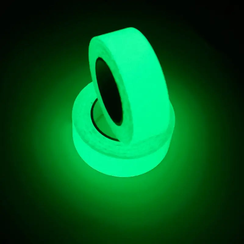 Dark Green Glow Safety Tape Shopifynow