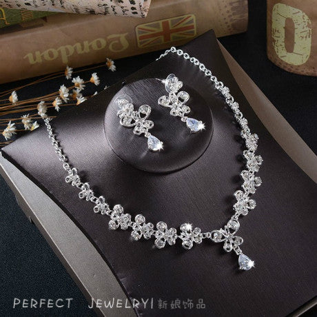 Jewelry Necklace Wedding Dress Host Stage Zircon Shopifynow