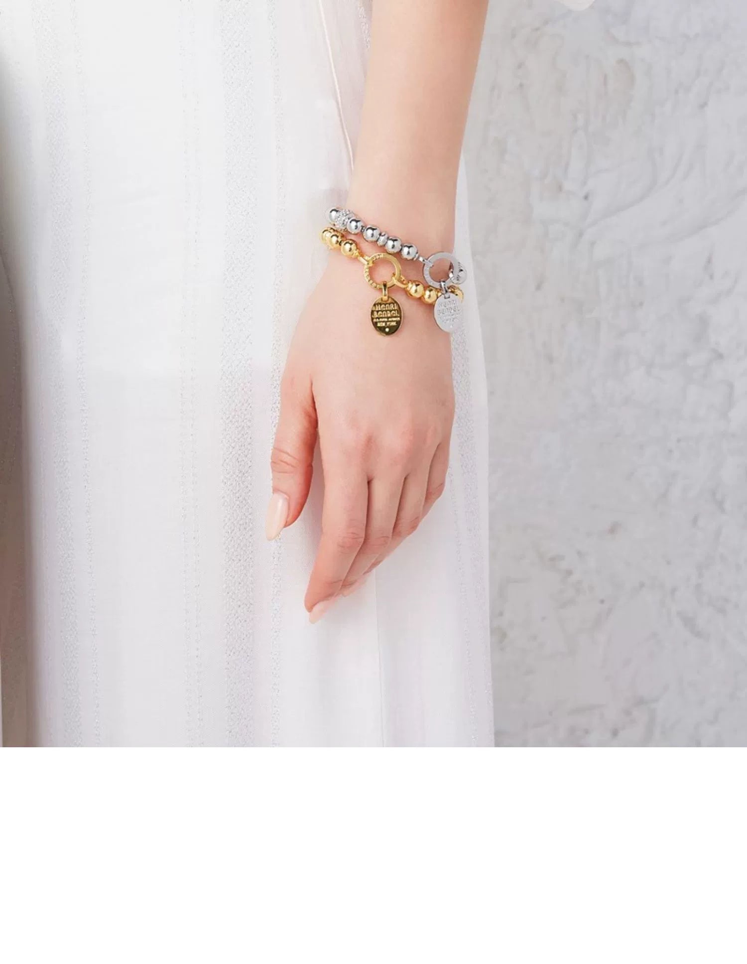 INS Minimalist Fancy Gold Lucky Beads Bracelet Female European and American Street Shot Fashion Elegant HB Original Design Bracelet Shopifynow