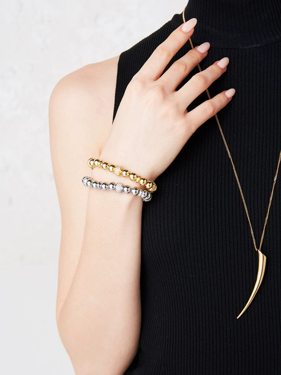 INS Minimalist Fancy Gold Lucky Beads Bracelet Female European and American Street Shot Fashion Elegant HB Original Design Bracelet Shopifynow