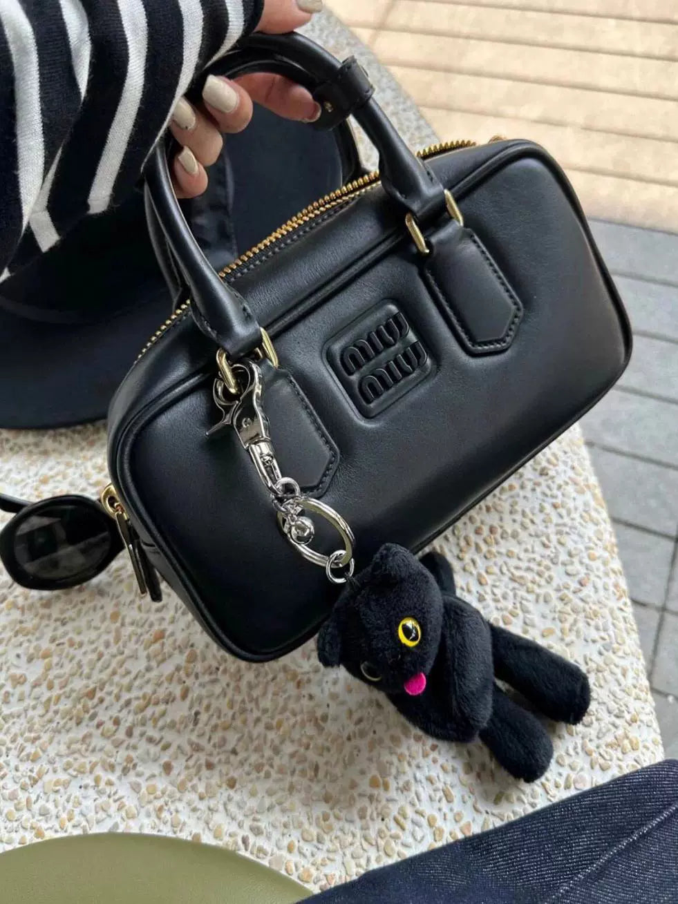2025 New Arrival Fall and Winter Retro Coffee Color Bowling Bag Fashion All-Match Boston Bag Shoulder Women's Crossbody Handbag Shopifynow