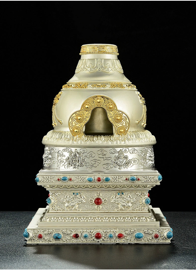 Eight Auspicious Symbols Incense Burner Food Feeding Stove Cone Incense Face Powder Medicine Aromatherapy Outdoor For Home Fire Stove Decoration Shopifynow