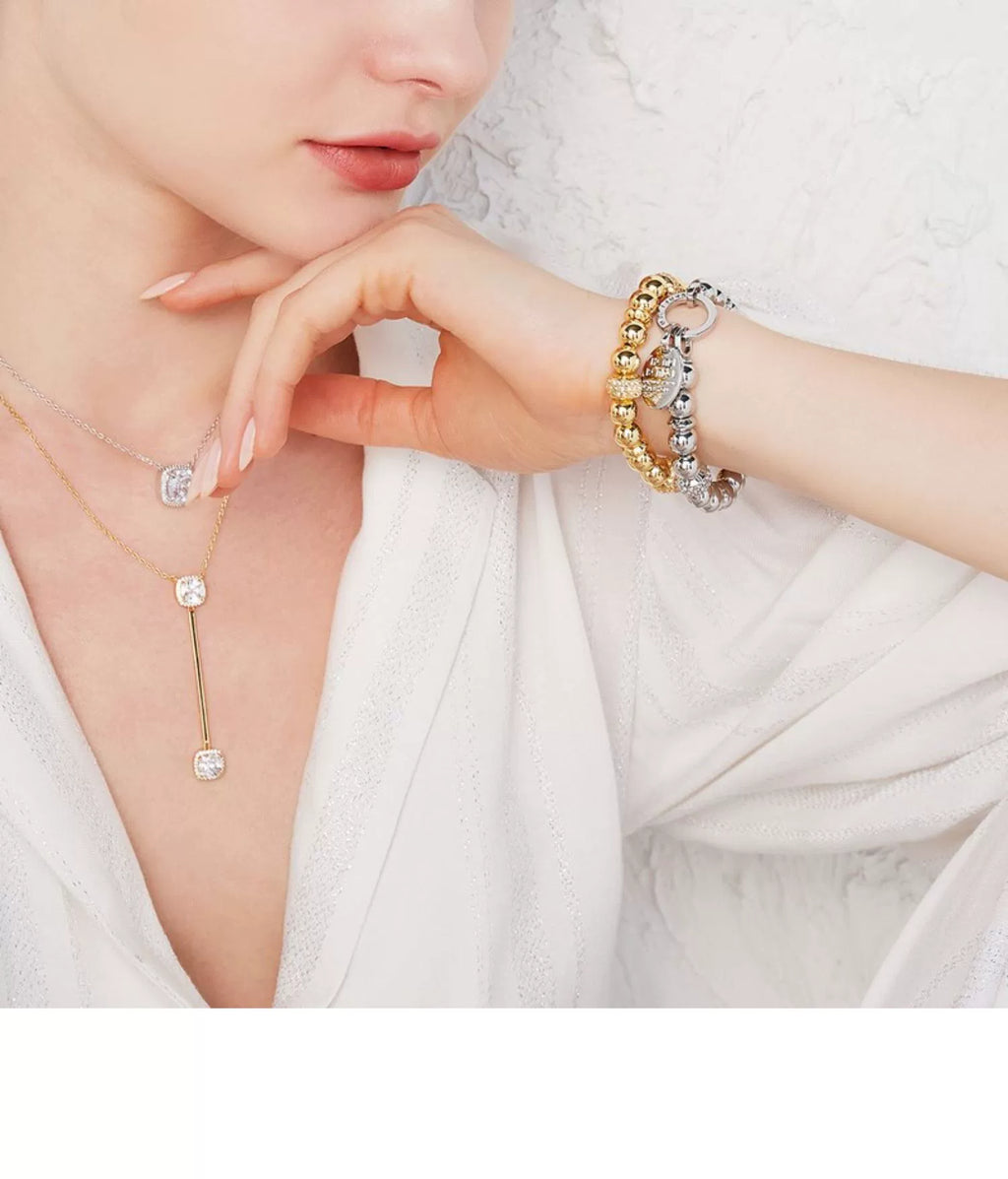 INS Minimalist Fancy Gold Lucky Beads Bracelet Female European and American Street Shot Fashion Elegant HB Original Design Bracelet Shopifynow