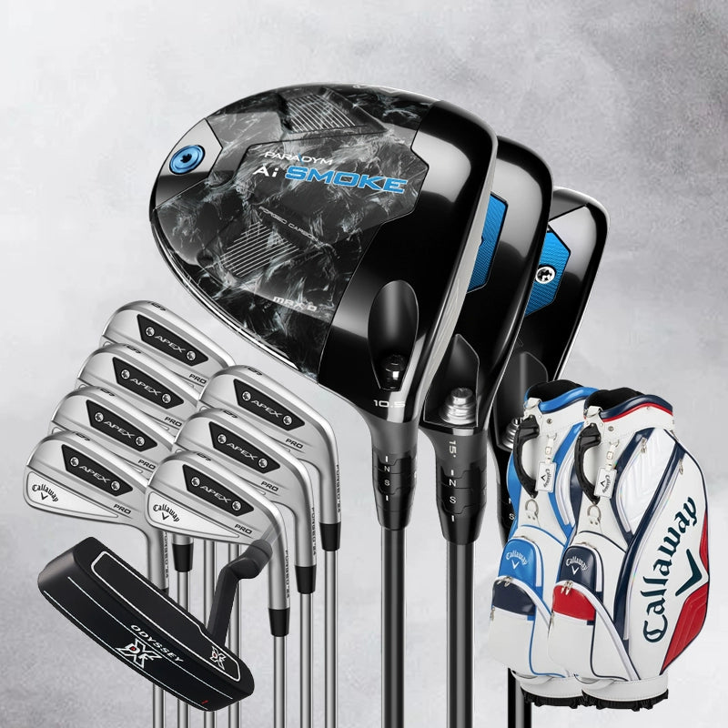 24 New Arrival Callaway Caraway Golf Club Rod Set Male AI Smoke Wooden Pole Matching Apex Iron Pole Shopifynow