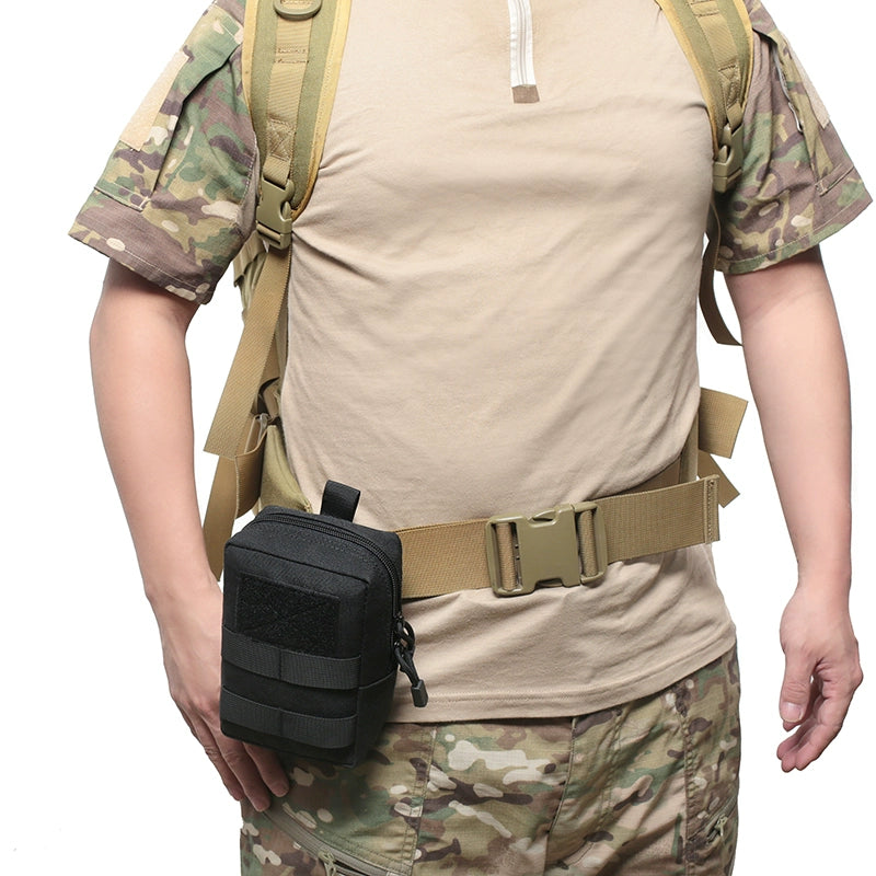 Ltd Outdoor 1000D Commuter Bag Molle Tactical Mobile Phone Pannier Bag EDC Accessories Multi-Functional Portable Sundries Waist Bag Shopifynow