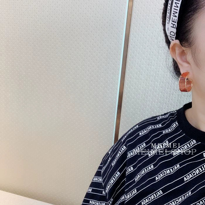 Candy Color Imported Ins Internet Celebrity Transparent Female Earrings Shopifynow