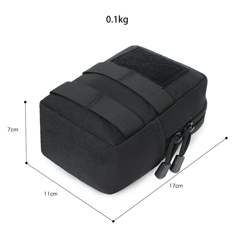 Ltd Outdoor 1000D Commuter Bag Molle Tactical Mobile Phone Pannier Bag EDC Accessories Multi-Functional Portable Sundries Waist Bag Shopifynow
