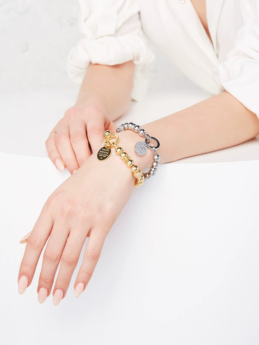 INS Minimalist Fancy Gold Lucky Beads Bracelet Female European and American Street Shot Fashion Elegant HB Original Design Bracelet Shopifynow