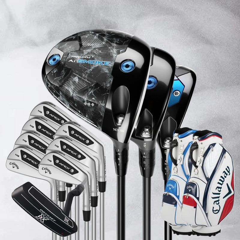 24 New Arrival Callaway Caraway Golf Club Rod Set Male AI Smoke Wooden Pole Matching Apex Iron Pole Shopifynow