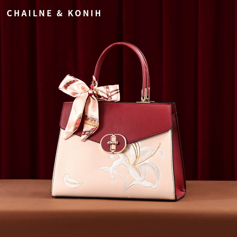 Chinese Style Mother Bag Wedding Bag Female Fancy Middle-Aged Red Wedding Bag Elegant Mother-in-Law Wedding Handbag Shopifynow