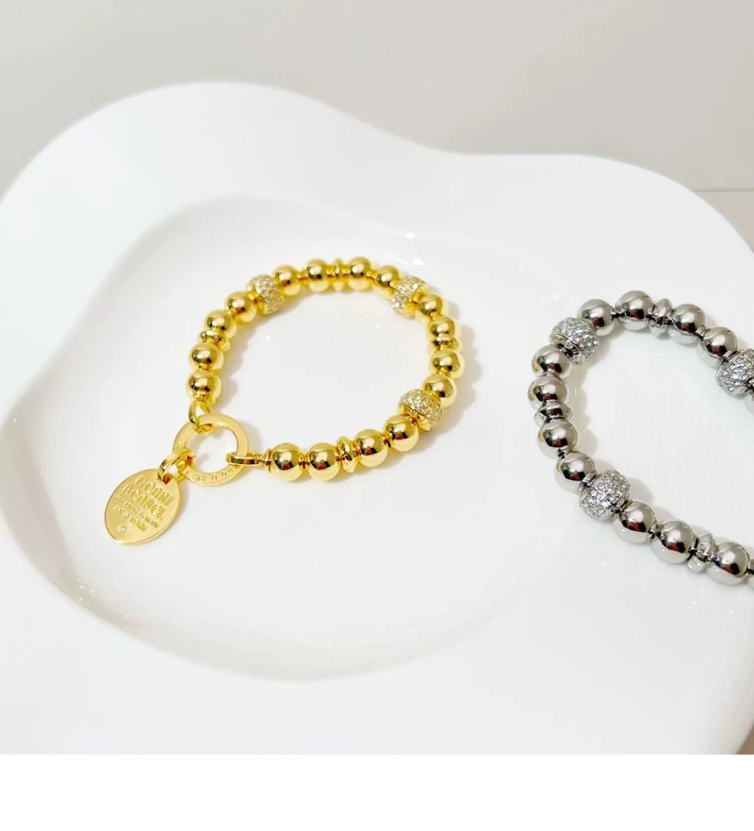 INS Minimalist Fancy Gold Lucky Beads Bracelet Female European and American Street Shot Fashion Elegant HB Original Design Bracelet Shopifynow