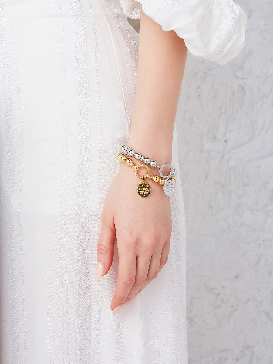 INS Minimalist Fancy Gold Lucky Beads Bracelet Female European and American Street Shot Fashion Elegant HB Original Design Bracelet Shopifynow