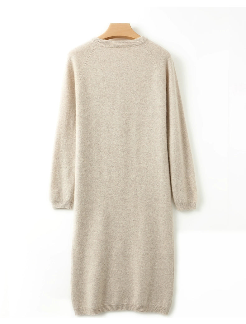 Erdos Mid-Length Sweater Skirt Cashmere Sweater Shopifynow