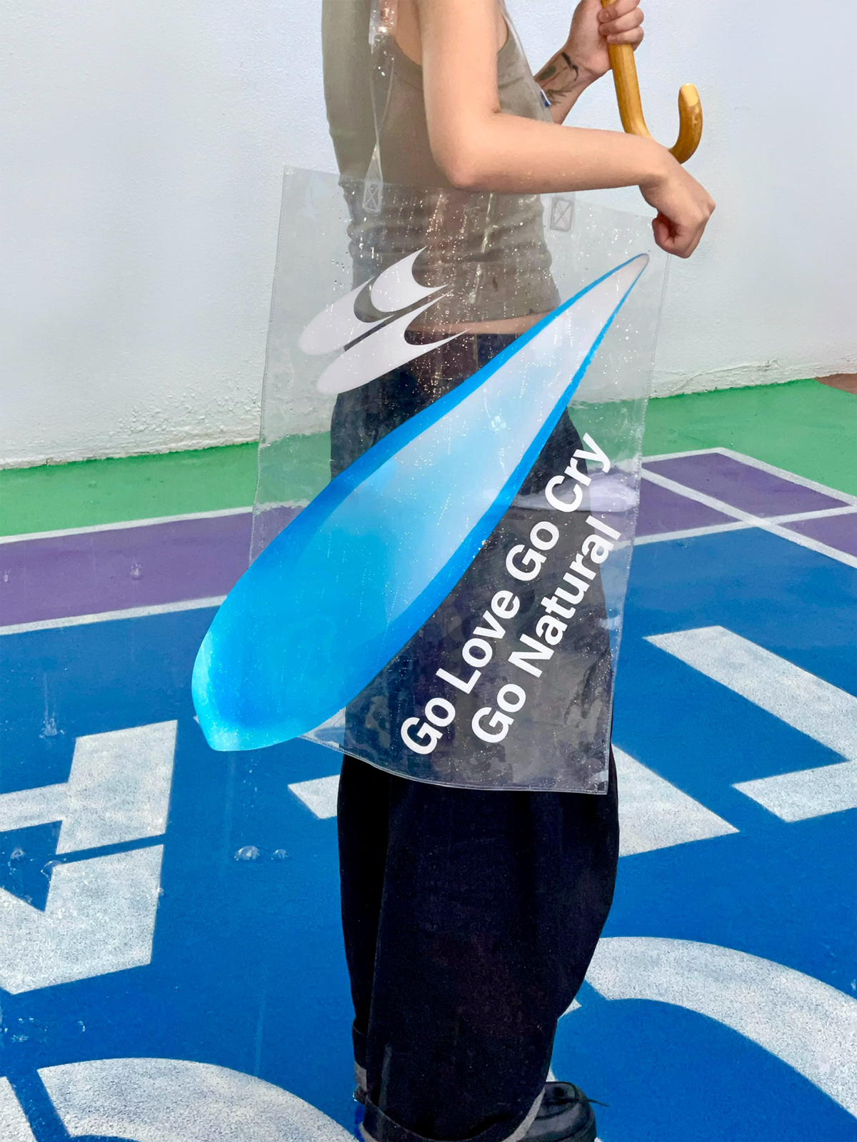 Cryingcenter Tears Flew PVC Handbag Crying Center Shopifynow