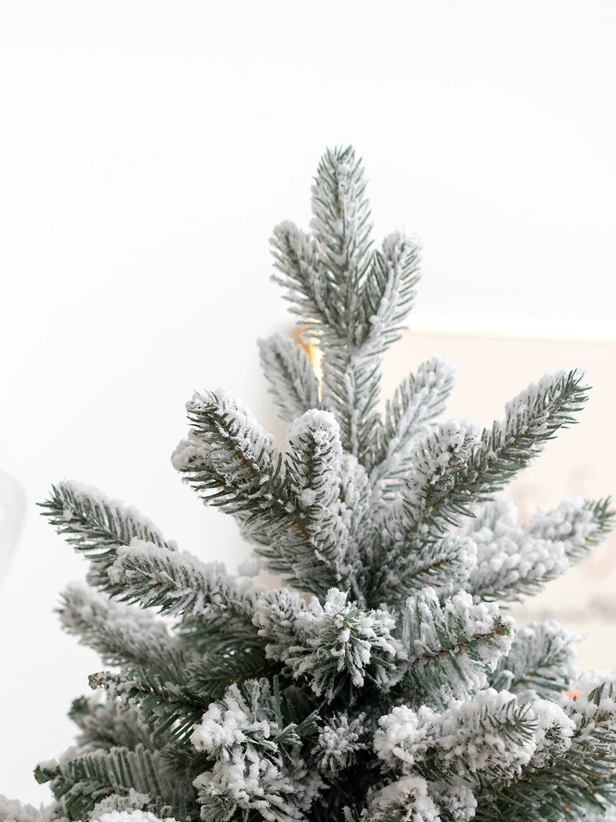 Hromeo Desktop Small Christmas Tree Home Decoration Christmas Atmosphere Photo Props Christmas Decorations Snow Tree Shopifynow