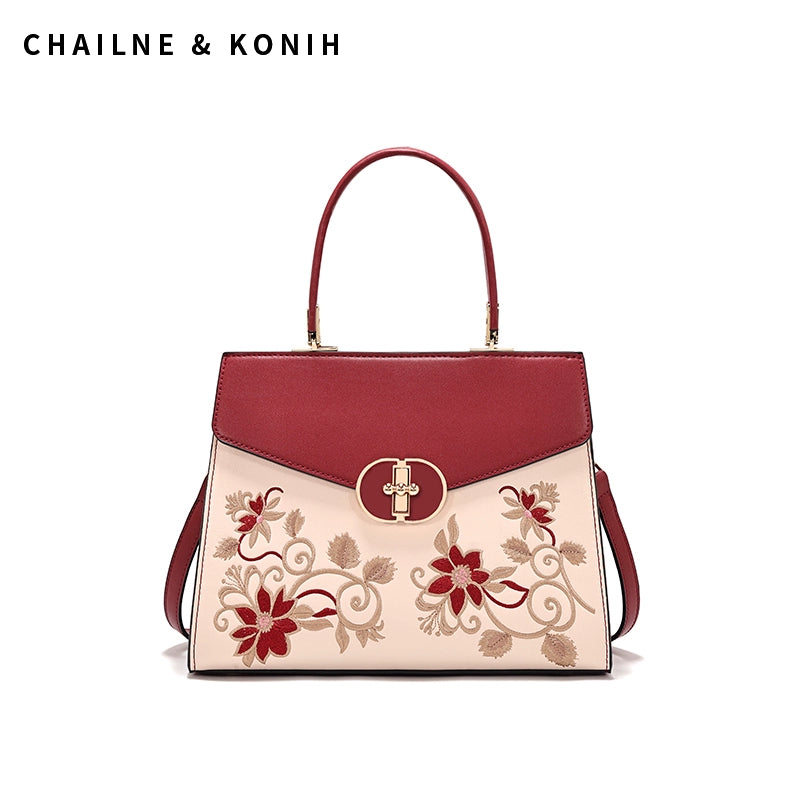 Chinese Style Mother Bag Wedding Bag Female Fancy Middle-Aged Red Wedding Bag Elegant Mother-in-Law Wedding Handbag Shopifynow