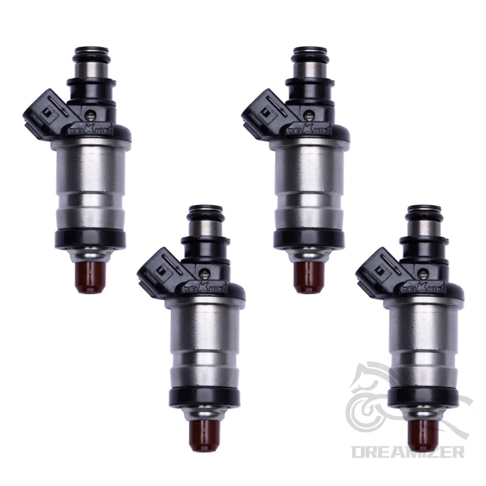 4PCS  Flow Matched Fuel Injectors 06164P2J000 For Honda Accord Civic Acura RL TL Integra 842-12192 1550333 06164-P2J-000 - Shopifynow