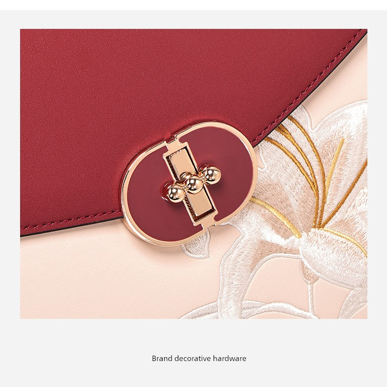 Chinese Style Mother Bag Wedding Bag Female Fancy Middle-Aged Red Wedding Bag Elegant Mother-in-Law Wedding Handbag Shopifynow