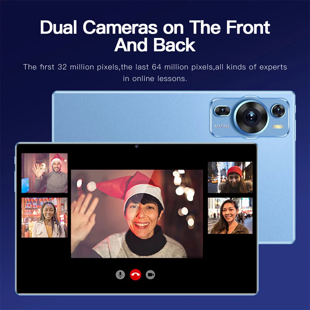 2025 Original P60 Pro Tablets 5G Dual SIM Global Version Tablet PC 16GB+1TB 10HD 20000mAh High-end Android 14 Tab With keyboard Shopifynow