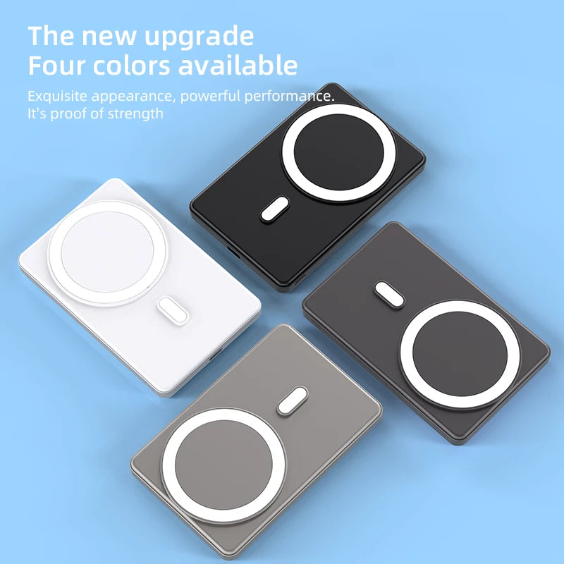 Magnetic Wireless Power Bank for Magsafe For iPhone 16 15 14 13 12 Pro Max 15W 5000mAh Portable Fast Charging External Battery Shopifynow