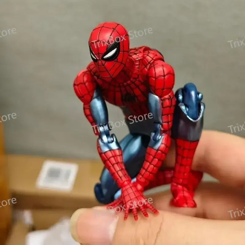 2026IN stock new CT toys 16CM Mafex 075 Spiderman Action Figure Spider Man Multiple Accessories Model Doll Toys Collection Gifts Shopifynow