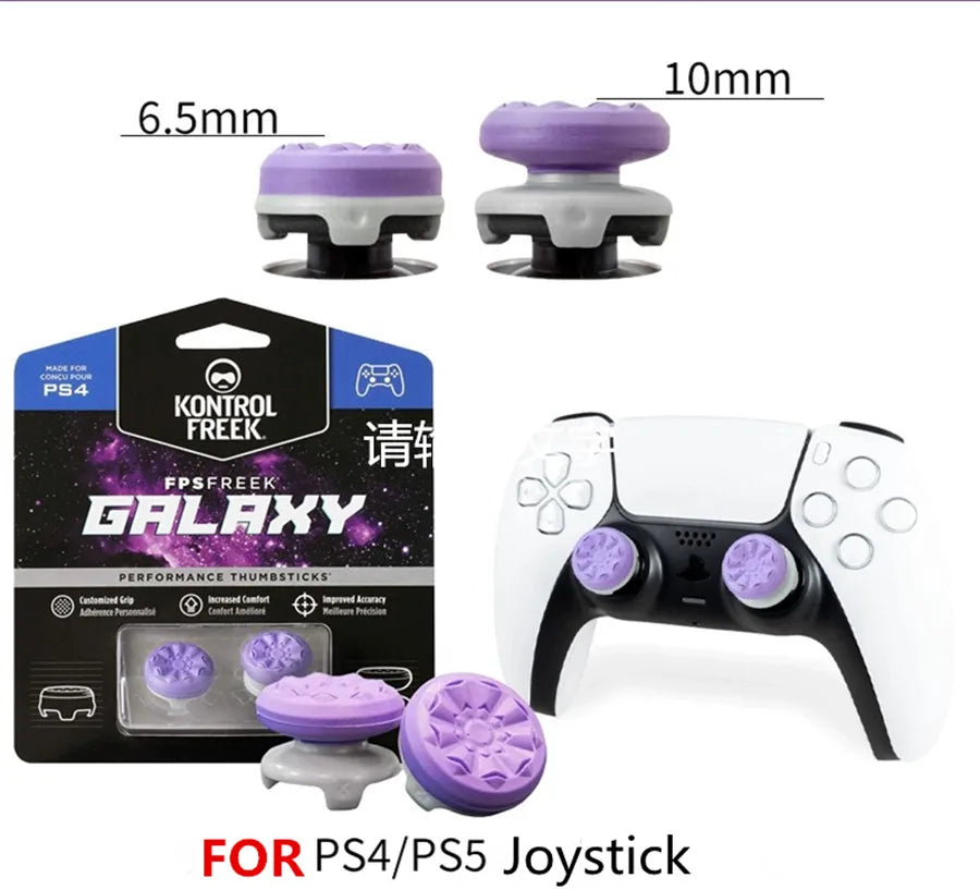 Freek Galaxy FPS For PS4 High-Rise Analog Stick PS5 Joystick Controller Performance Command Stick Game Silicone Cap Shopifynow