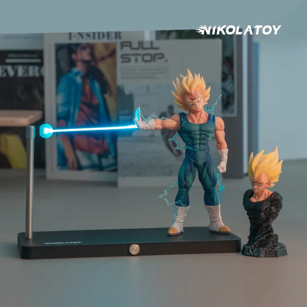 Dragon Ball Super Saiyan Son Goku Chaozu Figure Dynamic Wave Kamehameha Wave Night Light Decoration Ornament Toys Gift Shopifynow