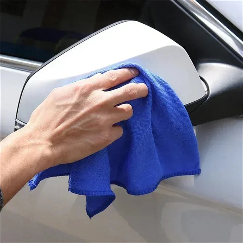 20pcs/Lot 30x30cm Car Cleaning Towel Microfiber Home Window Beauty Salon Barber Shop Car Care Polishing Auto Washing Soft Cloths Shopifynow
