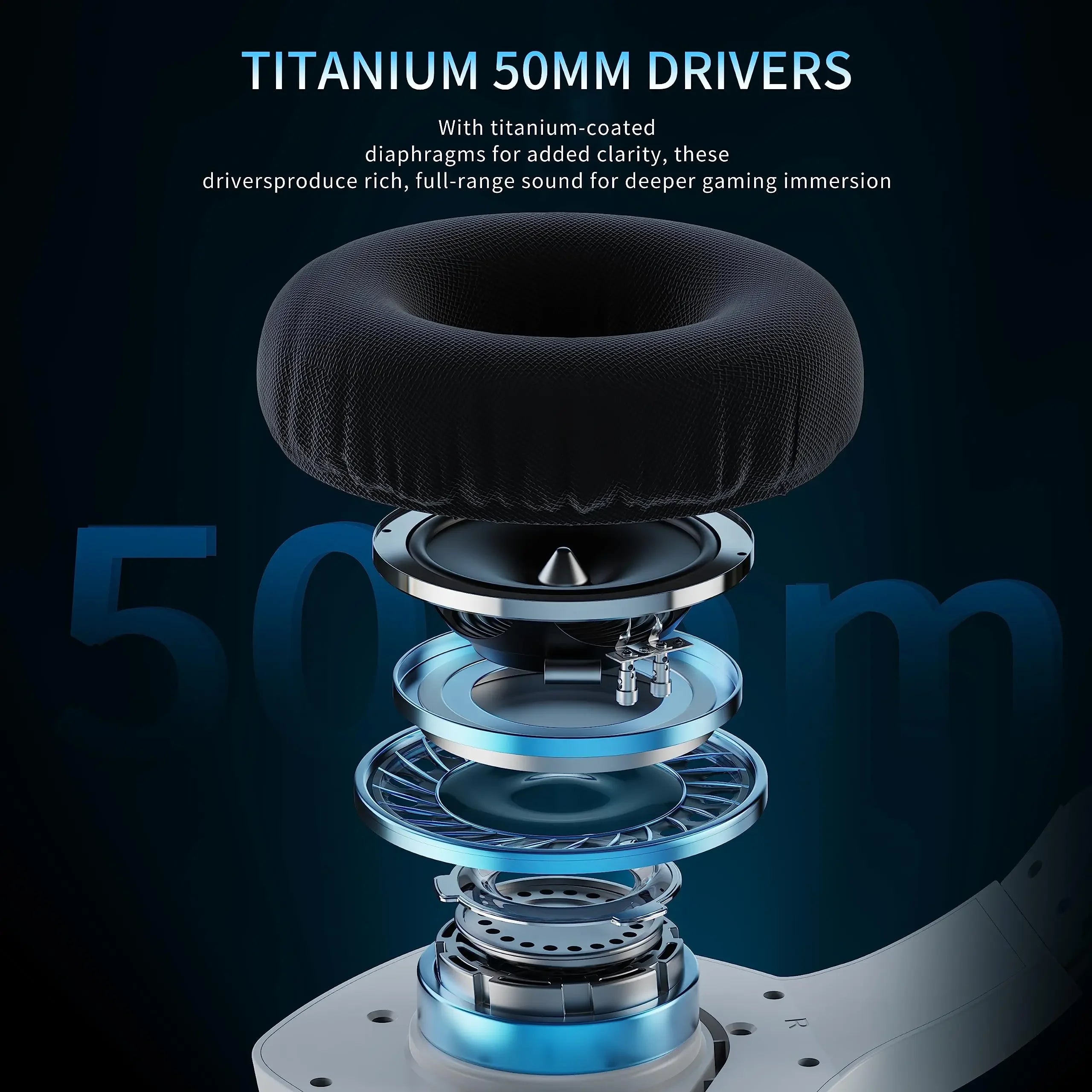 BINNUNE BW01 Wireless Gaming Headset with Mic for PC PS4 PS5 2.4G Bluetooth USB Gamer Headphones with Mic for Laptop Computer - Shopifynow