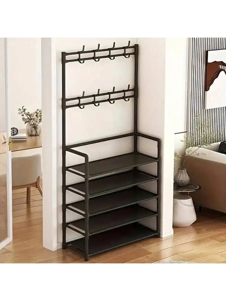 Insoles and shoe storage racks, brand new portable reinforced 5-tier hat racks with shelves - multi-functional living room, bath Shopifynow