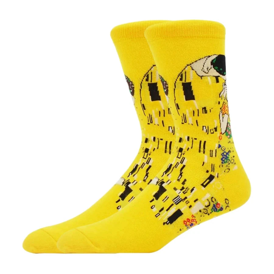 10/20/30Pairs random color happy socks men women crew socks novelty funny  street fashion animal  designer Shopifynow