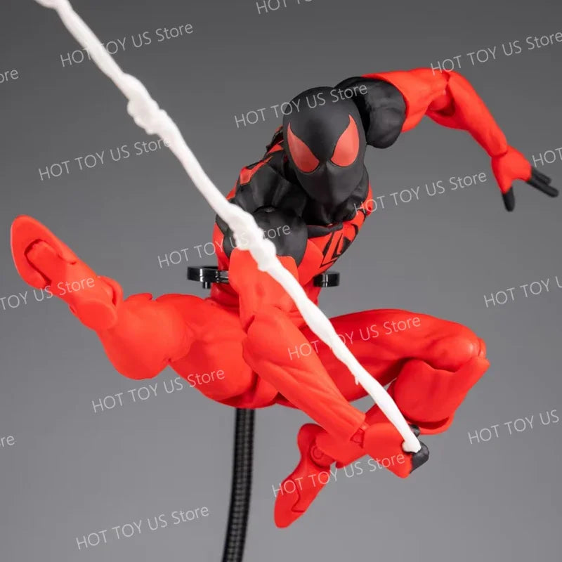 Mess Toys Spider Man Symbiote Spiderman Messtoys Black Suit Neighbor Scarlet Spider Anime Action Figure Gifts Toys Shopifynow