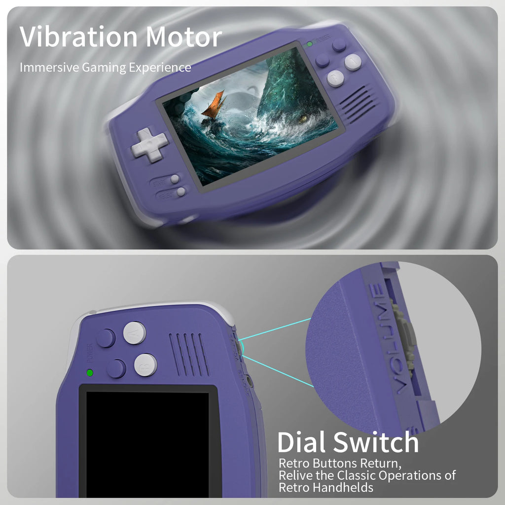 ANBERNIC RG34XX 64Bit Retro Handheld Game Player 3.4-inch IPS Screen HD-Support TV Portable Game Console 3500mAh streaming Gift - Shopifynow