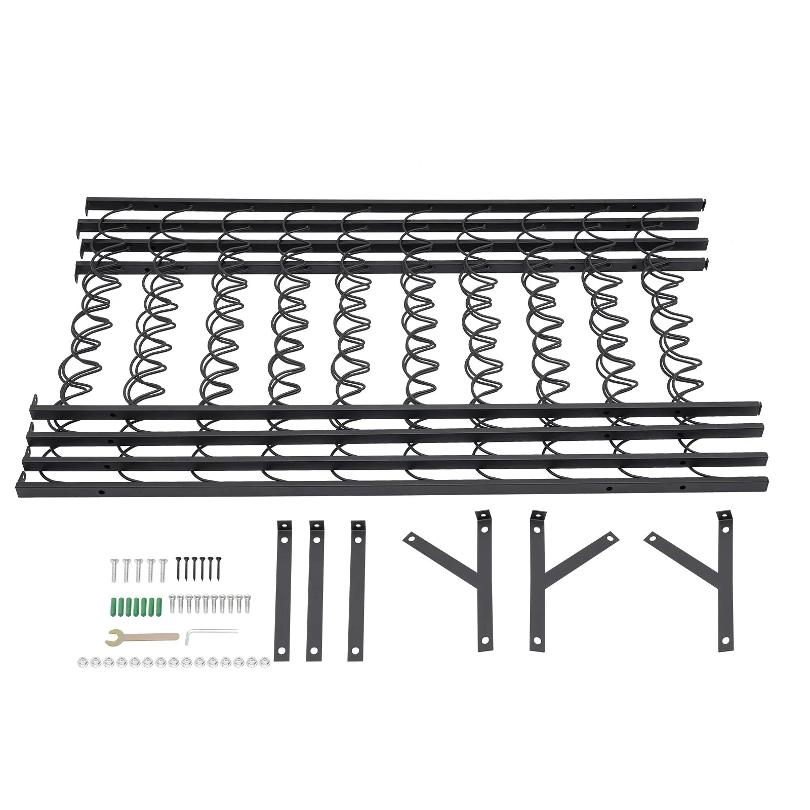 10-Tier Wine Bottle Holders Stand storage Rack Floor Mount Space Saving 100 Bottles Capacity Shopifynow