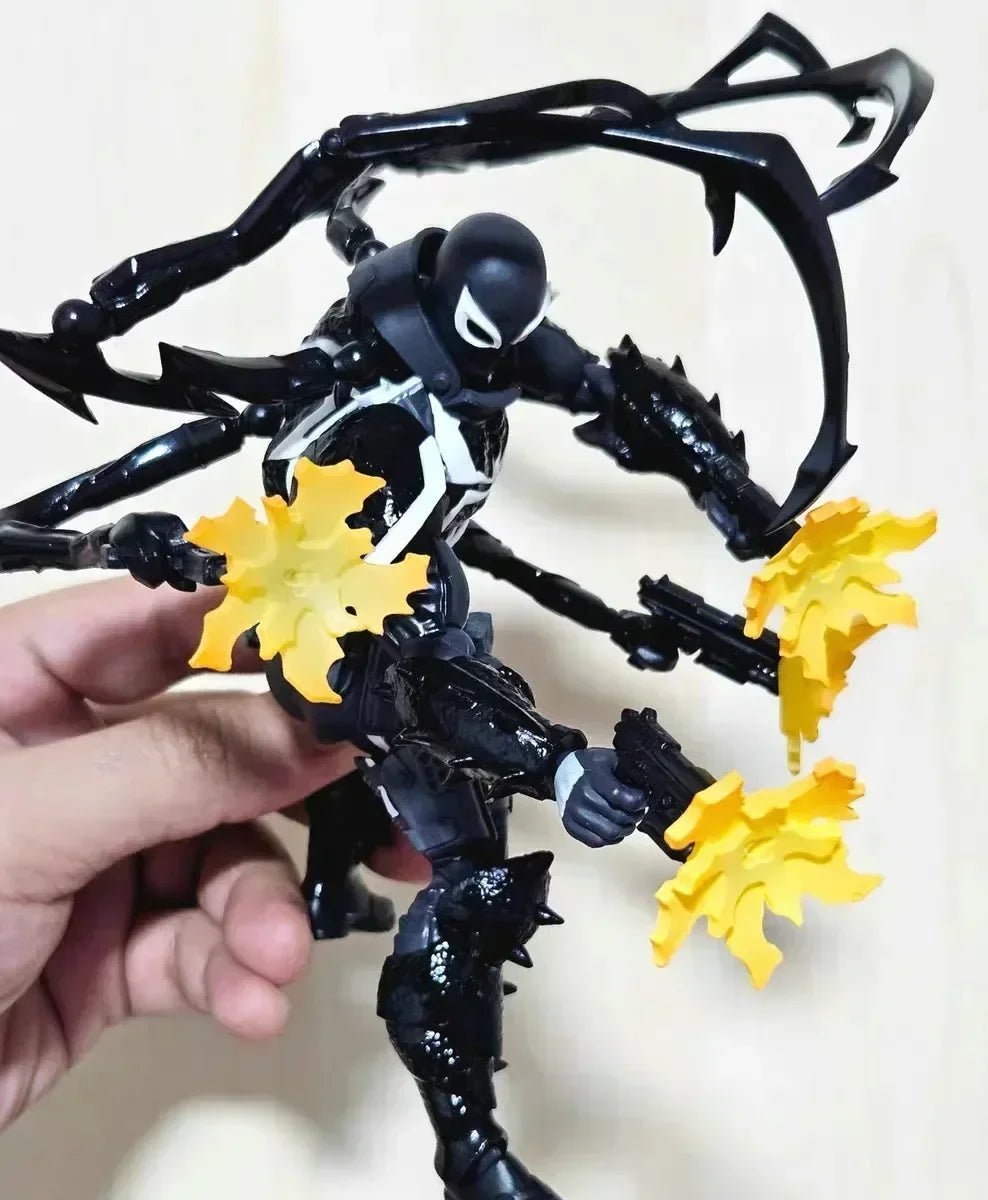 Kaiyodo Revoltech Venom Agent Yamaguchi PVC Figurine - Eugene Thompson Collectible Toy Shopifynow
