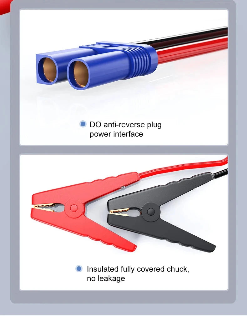 EAFC 12V Car Jump Start 600A-2000A Car Battery Starter Booster Auto Starting Device Emergency Start Portable Power Bank Shopifynow