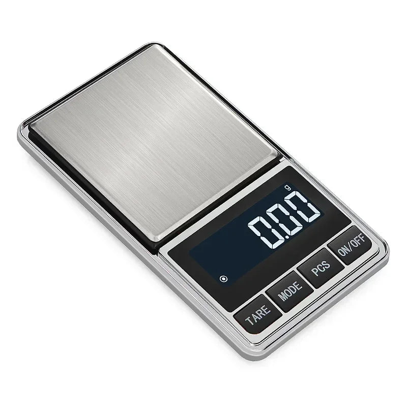 JJYY Mini Portable Electronic Jewelry Scale Gram Scale 0.01 Accuracy Gold Precision Mini Pocket Scale Kitchen Weights Shopifynow