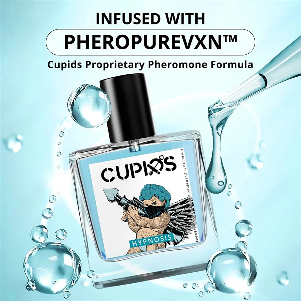 50ML Original Cupid Men's Pheromone Cologne Lasting Mature Hypnotic Rich Fragrance High Quality Perfume Body Spray Fast Delivery Shopifynow