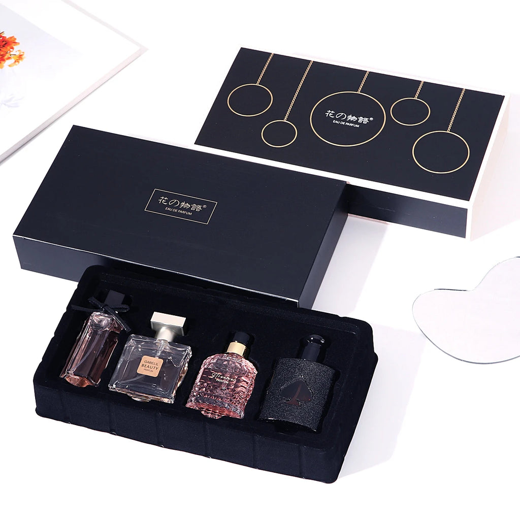 Christmas gifts Lasting Fragrance Fresh,Women's Perfume Gift Box, Unisex, Portable Travel Package, Front, Middle And Back Tones, Shopifynow