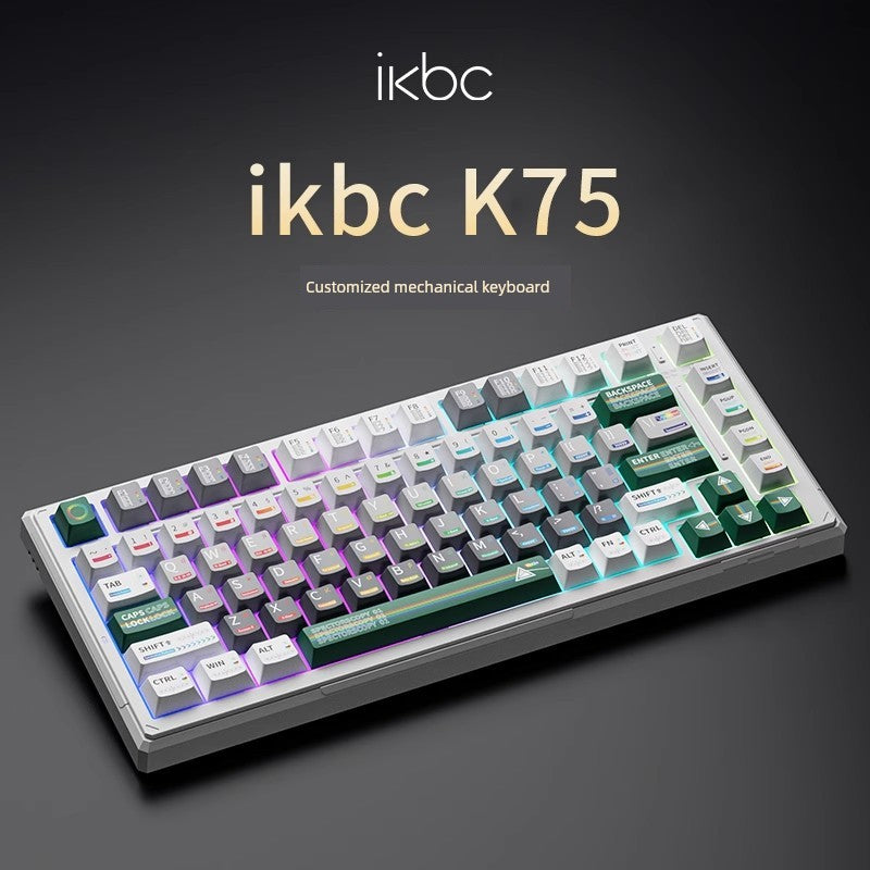 Ikbc Wireless Bluetooth Mechanical Keyboard Customized K99/K87 Three-Mode RGB Boys Only for E-Sports Game Keyboard Shopifynow
