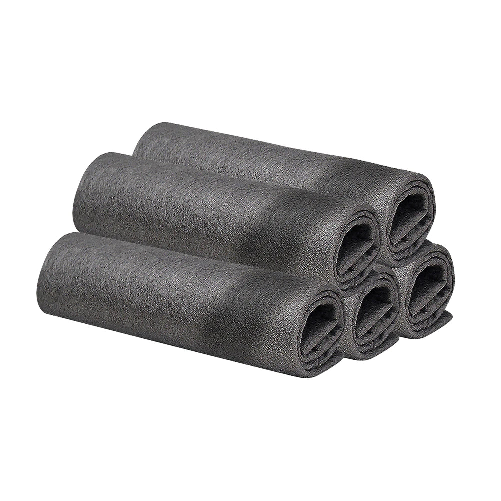 20/5PCS Thickened Magic Cleaning Cloth Reusable Microfiber Washing Rags Glass Wipe Towel For Kitchen Mirrors Auto Windows Shopifynow