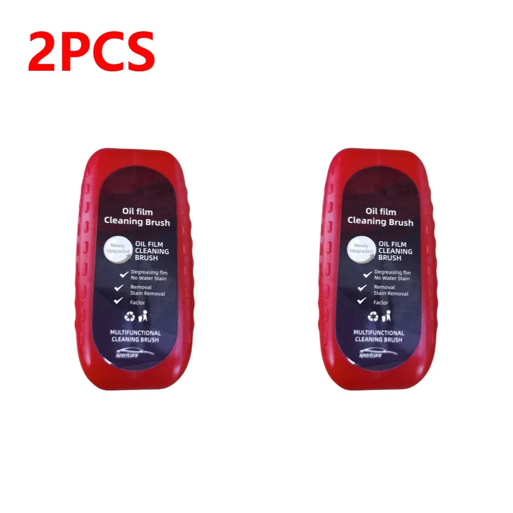 Car Glass Oil Film Remover Powerful Windshield Cleaner Car Glass Sponge Cleaning Brush Water Spots Stain Removal Auto Detailing Shopifynow
