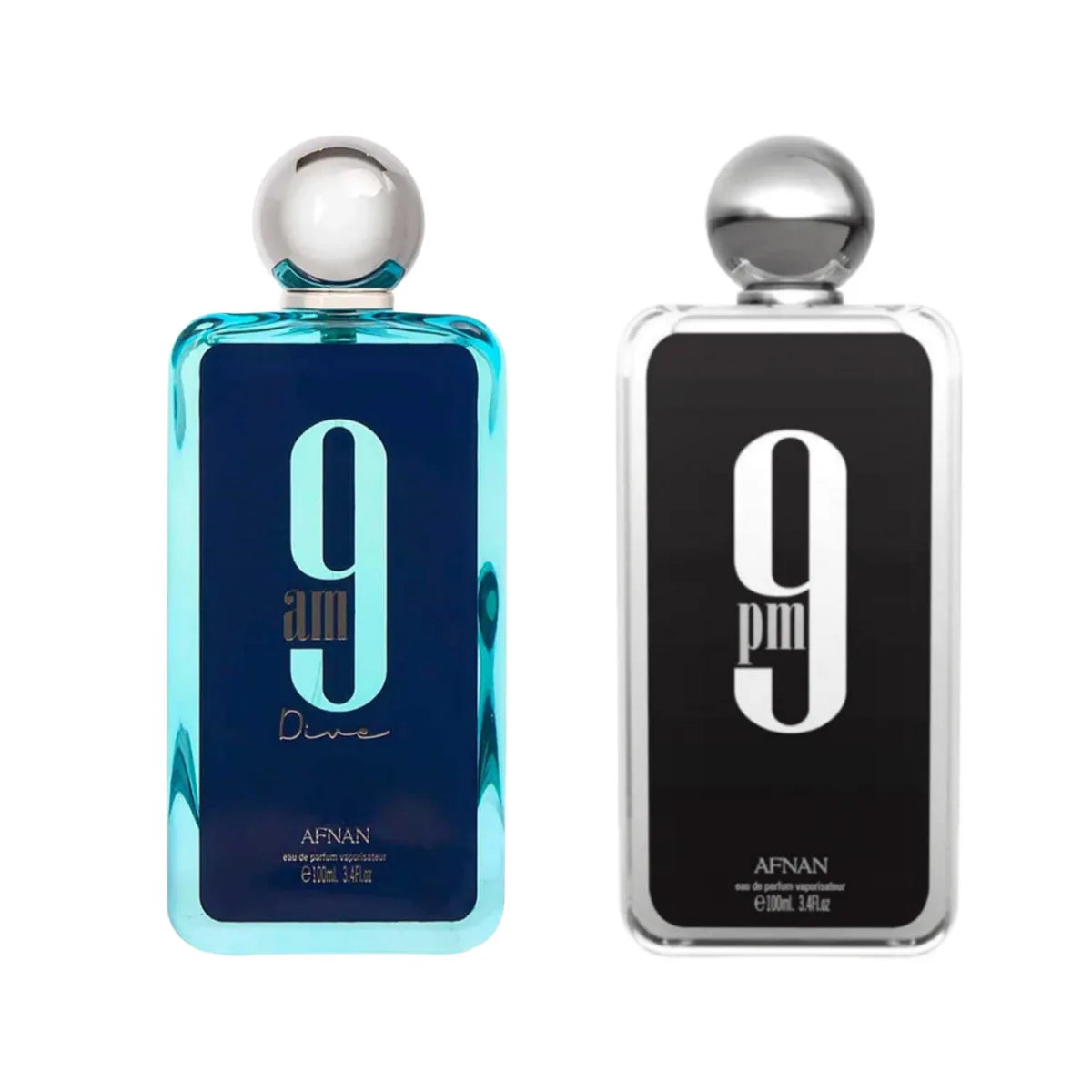 100ml Afnan 9AM 9PM Eau de Parfum Elixir Unisex Men's Cologne Spray Perfume High-end Long-lasting Arabic Perfume Shopifynow