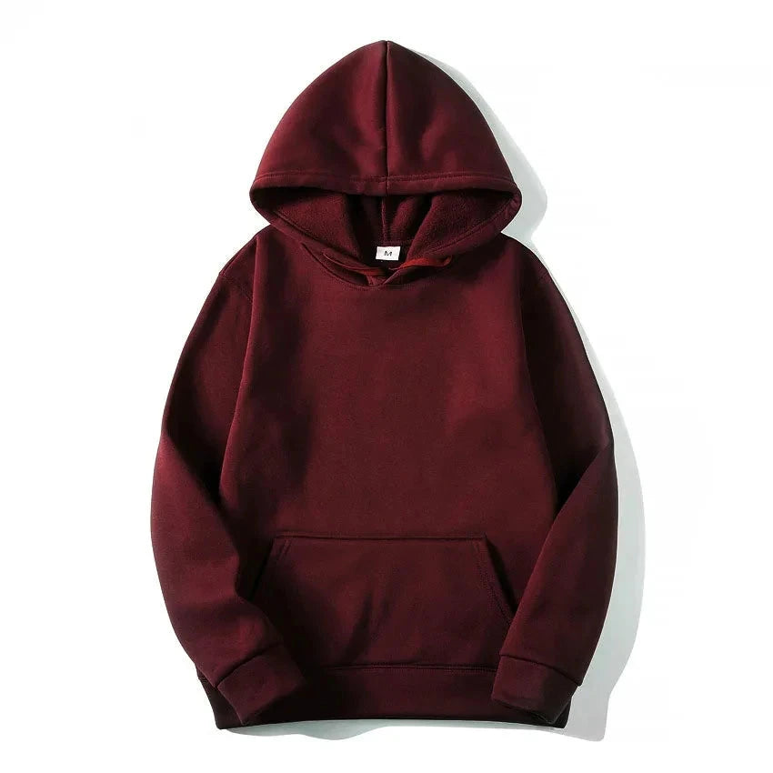 New Fashion Men's Women's Hoodies Spring Autumn Winter Casual Hoodies Sweatshirts Men Tops Solid Color Hoodie Sweatshirt Male Shopifynow