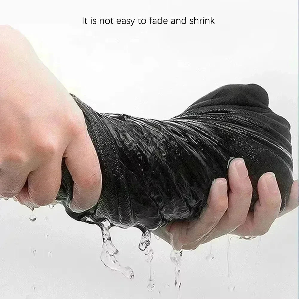 Men's Black 100% Cotton Loose T-Shirt with White "IT IS WHAT IT IS" Stroke Print - Casual Short Sleeve Crew Neck Loose T-Shirt Shopifynow