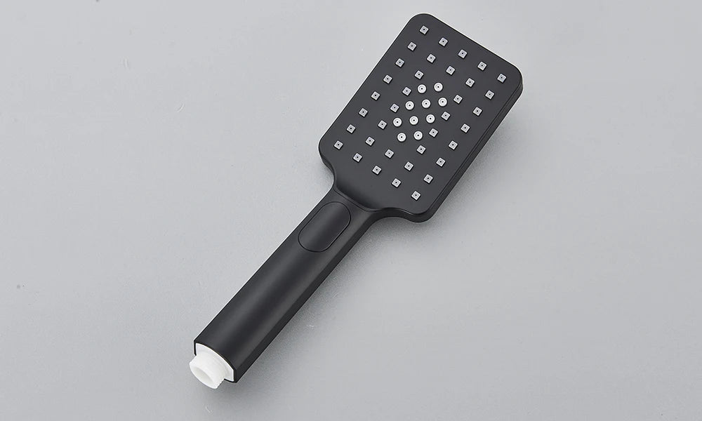 Black Digital Display Thermostatic Shower Faucet Bathroom Thermostatic 4 ways Rainfall Shower Mixer Tap,Shelf and Bidet Faucets - Shopifynow