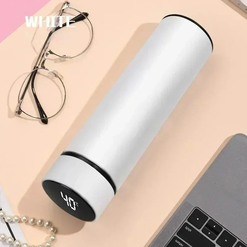 500ml Stainless Steel Thermos Bottle with Digital Temperature Display LED Intelligent Temperature Measurement Cup Vacuum Flask Shopifynow