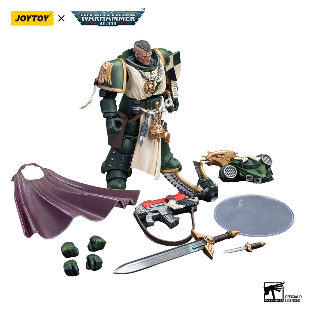 JOYTOY Warhammer 40K 1/18 Action Figure Dark Angels Master Lazarus Anime figures Toys Collection Model Shopifynow